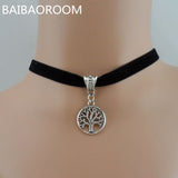 Pendant Choker Necklace