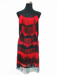 Two Tone Fringe Mini Flapper