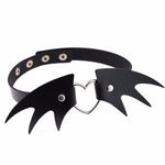 Heart Leather Gothic Choker/Necklace