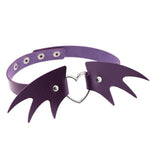 Heart Leather Gothic Choker/Necklace