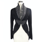 Gothic Victorian Steampunk Swallowtail Tuxedo Jacket