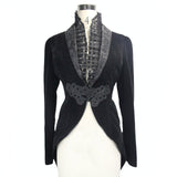 Gothic Victorian Steampunk Swallowtail Tuxedo Jacket