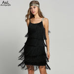 Fringe Sheath Flapper Dress