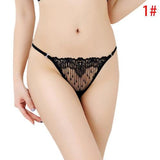 Panty Thong Extreme Sexy Embroidered Underwear Temptation Sexy Underwear PantsTransparent Embroidery